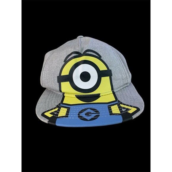 Vintage Minion Yellow Cap Hat Style Y2K SnapBack - Picture 1 of 3